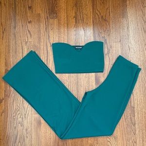 Green Two piece Outfit